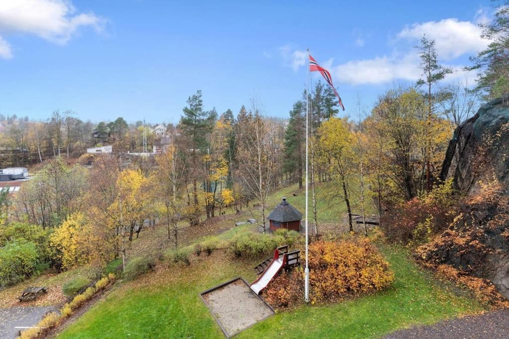 Apartment In Sandvika, 15 Minutes From Oslo. Экстерьер фото